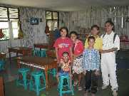 Barnhem i Dili, studierum på andra våningen